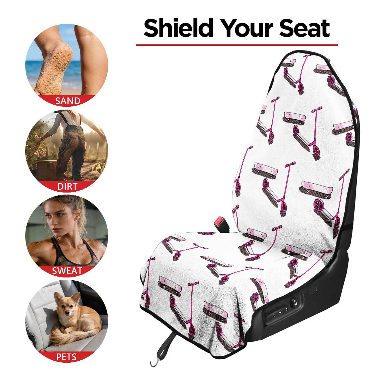 Car seat towel cover, front seat protector, suitable for gym and exercise, universal for all seasons, car use 125