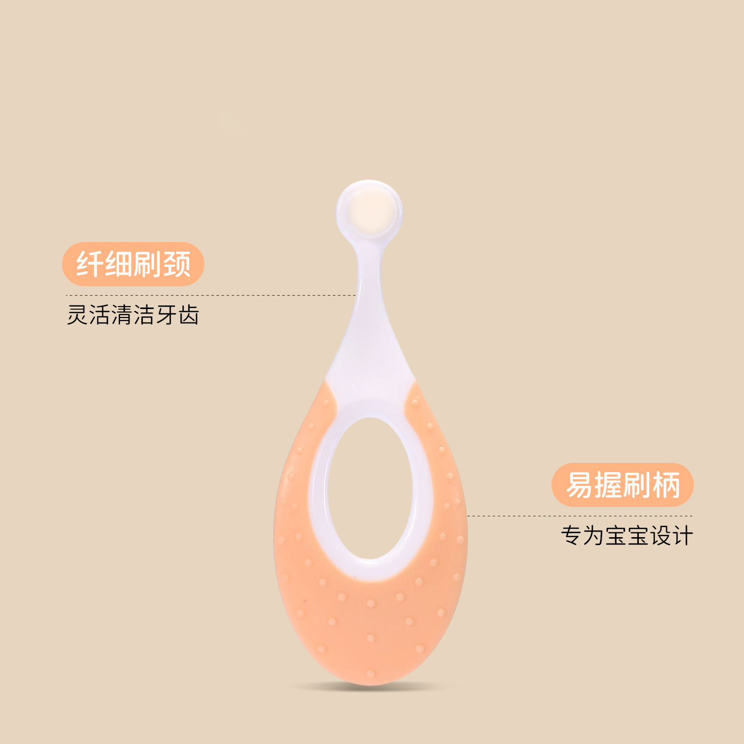 Exportación transfronteriza cepillo de dientes inglés de pelo suave de cabeza pequeña para niños dientes lechos de pelo suave cepillo de dientes de pelo suave comercio exterior image 7