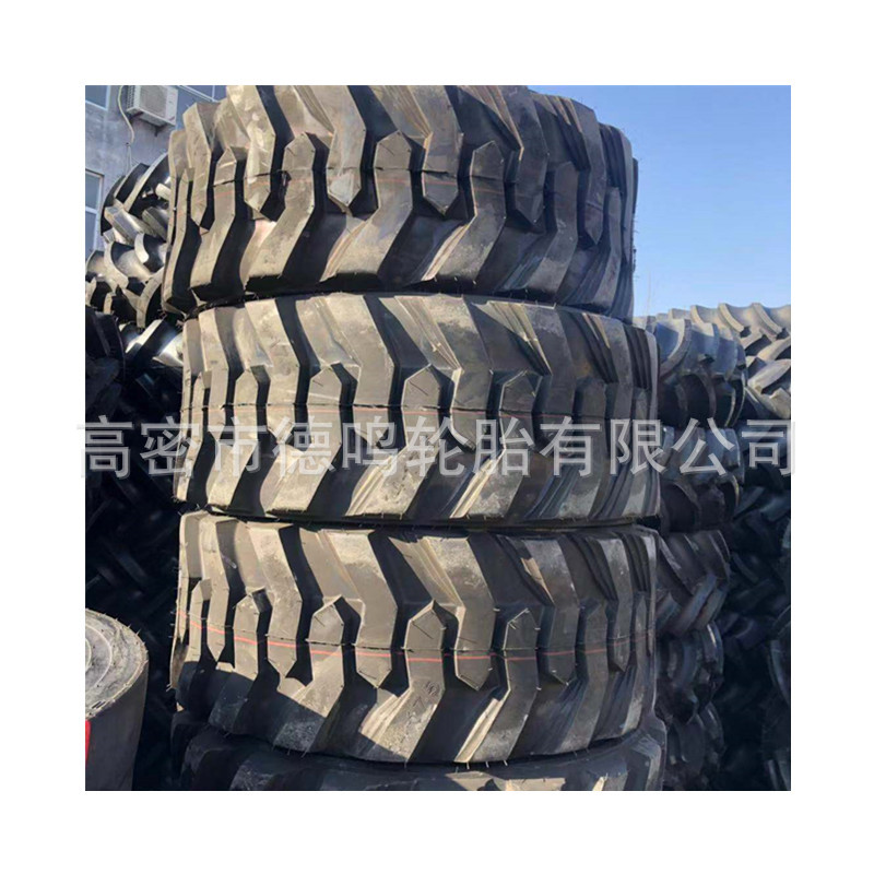 Maquinaria de construcción 14-17.5 patín de dirección cargador neumático pequeño neumático excavadora R-4 patrón de espiga