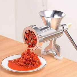 手动绞肉机铝合金家用多功能料理机压面条灌肠磨粉手摇碎肉菜馅机
