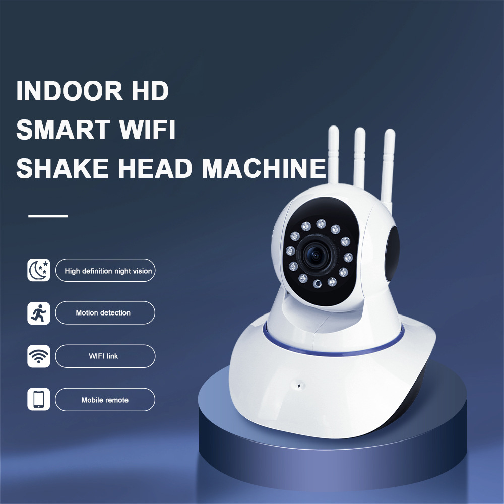 1080 HD panoramic home security camera with wide angle viewing two-way audio surveillance super camera 2