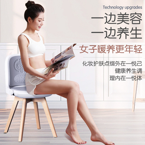 Hongyi De Sitting Moxibustion Device, Household Moxibustion Instrument, Cold Palace Steam Moxibustion Device, Back Support Moxibustion Bench, Chair Cushion, Health Seat