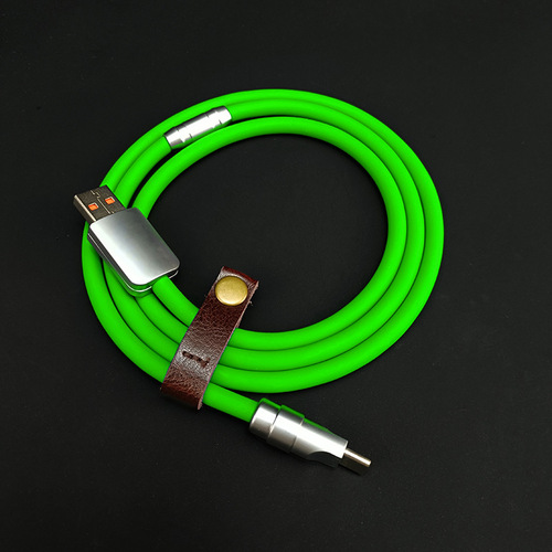 Clearance Silver Copper Shell A-C Full Compatibility Suitable for OPPO One VIVO RealMe Silicone Super Soft Super Fast Charging