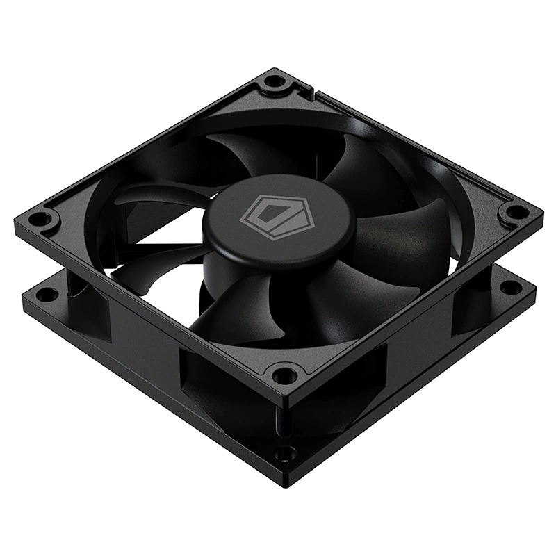 Корпусный вентилятор ID-COOLING NO-8025-SD, 80 мм, 3‑контактный, 2000 об/мин, регулировка DC