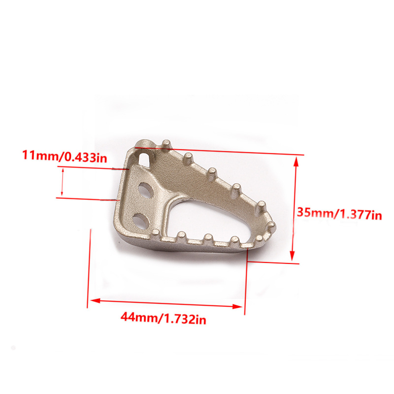 Suitable for Ktm Off-Road Motorcycle Rear Brake Arm Brake Head Stainless Steel Kevius K16 K18 Hengjian Z300