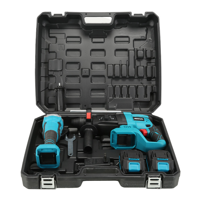 Nuevo tipo transfronterizo de taladro de litio sin escobillas, molino de ángulo, llave eléctrica, martillo eléctrico, conjunto de herramientas eléctricas.