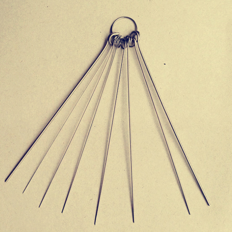 通针/不锈钢通针/加长通针（11.5厘米长）不锈钢加长通针