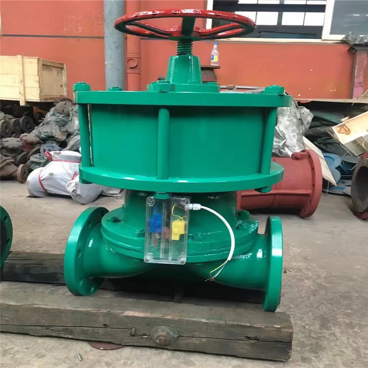 G641J-6C 防腐气动衬胶法兰隔膜阀 G641J 工业直通式隔膜阀DN100