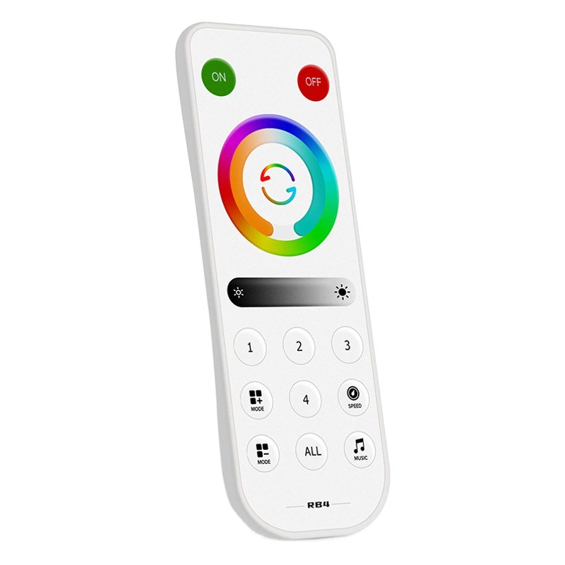 2,4G сенсорный пульт дистанционного управления RGBW беспроводной RF двойной цветовой температуры группировка музыка PS63 серия 86 сенсорная панель управления