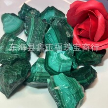 厂家供应天然孔雀石原石大颗粒观赏石地质科普标本收藏摆件 批E18