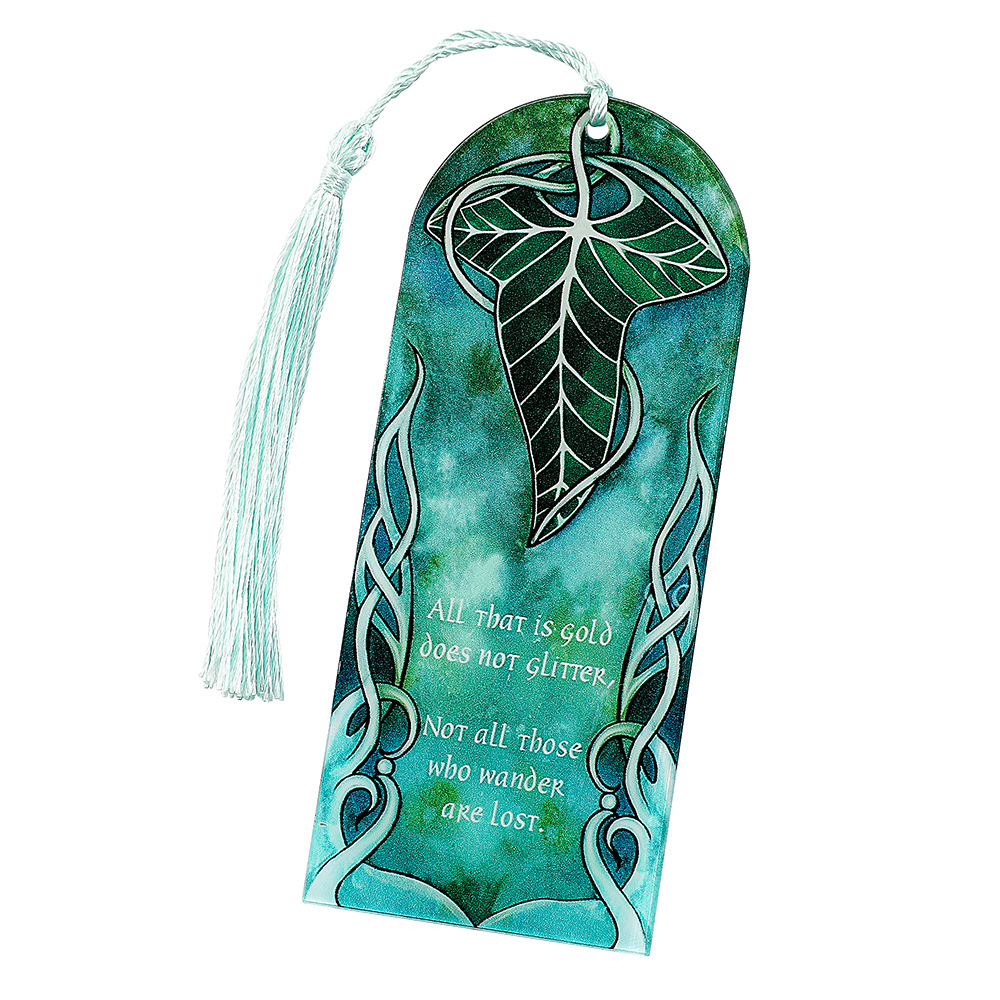 創意霍比特人指環王主題書籤蒼暮之星精靈公主亞克力流蘇書籤批發