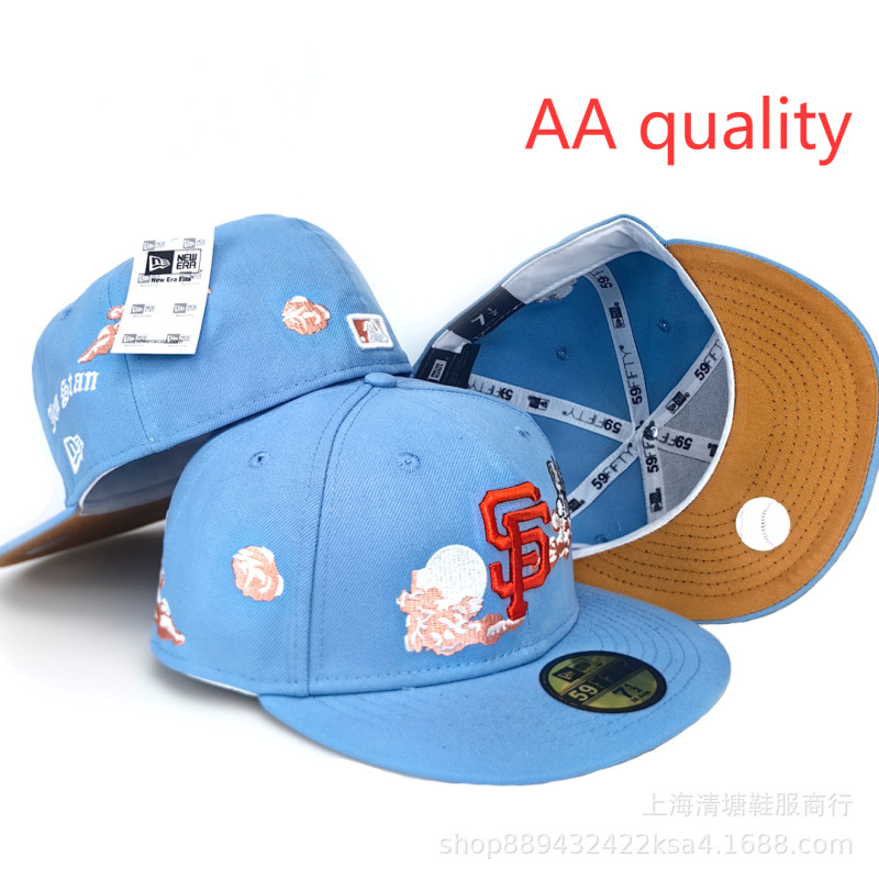 【LA平沿帽】AA高品质闭口防晒遮阳帽情侣搭太阳帽刺绣帽棒球帽|undefined