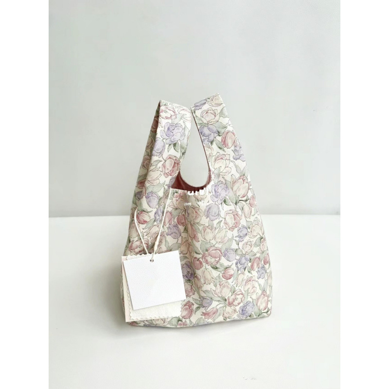 New Korean Ins Cute Mini Satchel Canvas Bag, Versatile Handbag, Satchel Lunch Bag, Handbag for Going Out