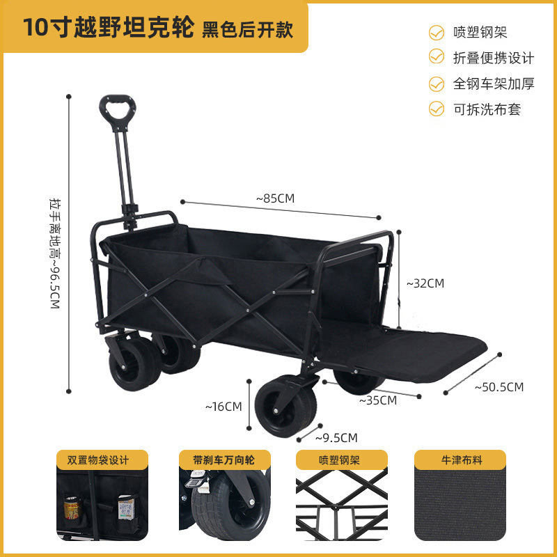 Camper al aire libre Camper Carriol remolque plegable Camper Carriol picnic Camper Stand Carriol