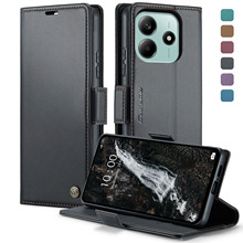 适用小米14T防盗刷手机壳红米Note14Pro翻盖皮套红米13RFID保护套