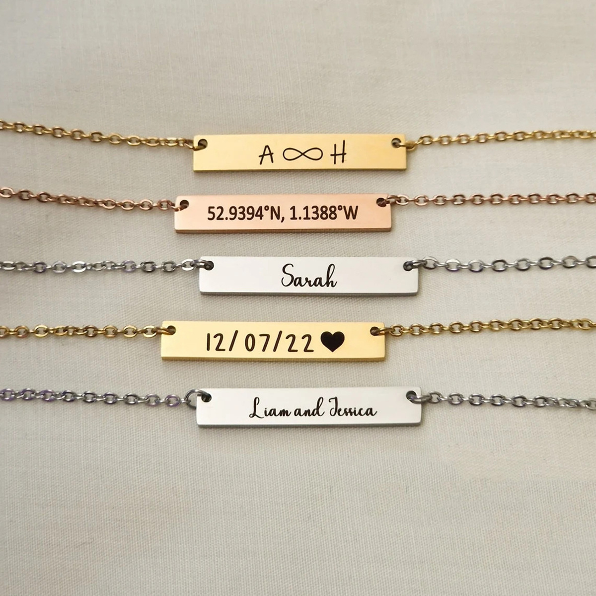 Fashionable necklace stainless steel