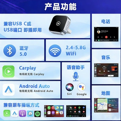 Connectivity Smart Module – Simsiz CarPlay və Android Auto