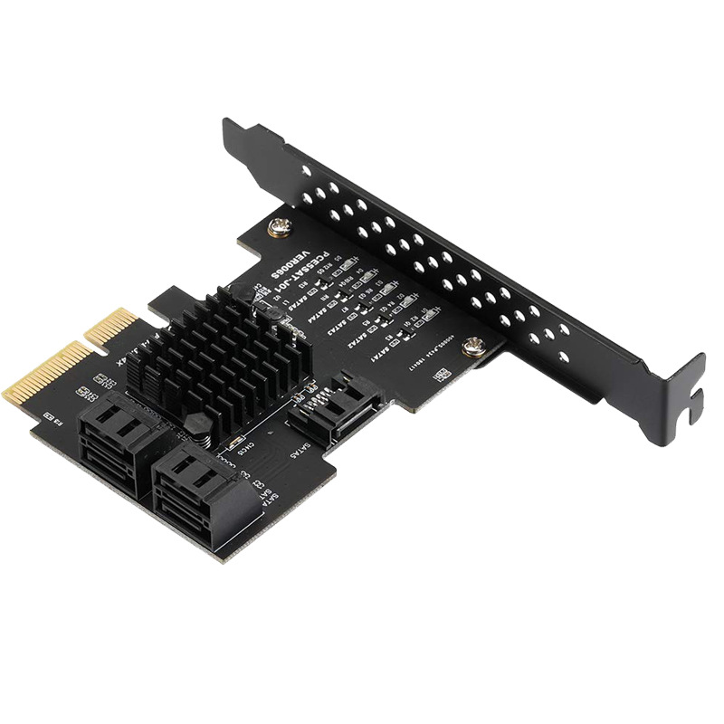 PCI-E 4X GEN3תsata3.0������չ��5��6Gת����չIPFSӲ��JMS585