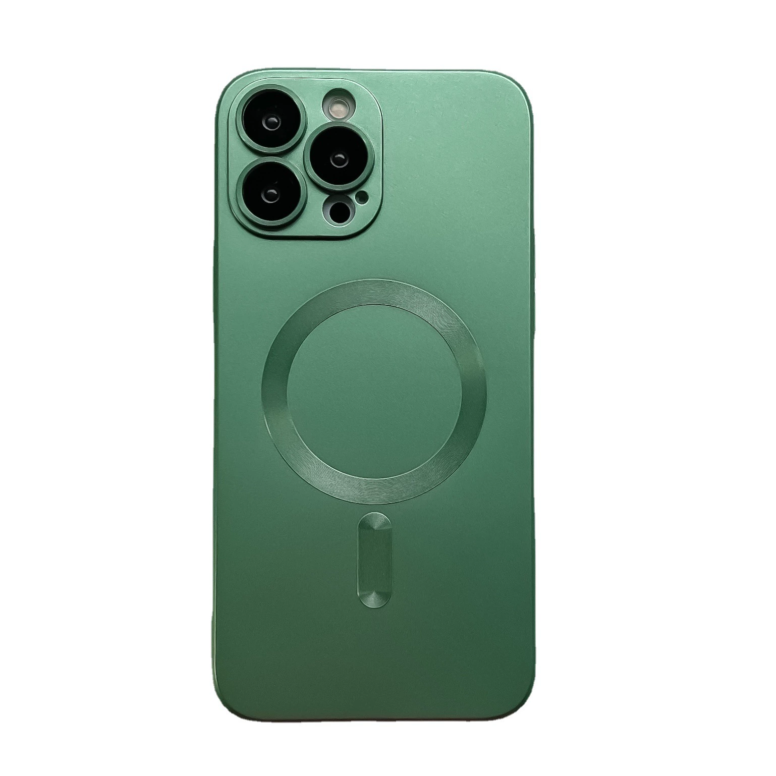 Phone Case (Apple iPhone 16 compatible) — Liquid Metal Paint, TPU with Magnetic Lens Film