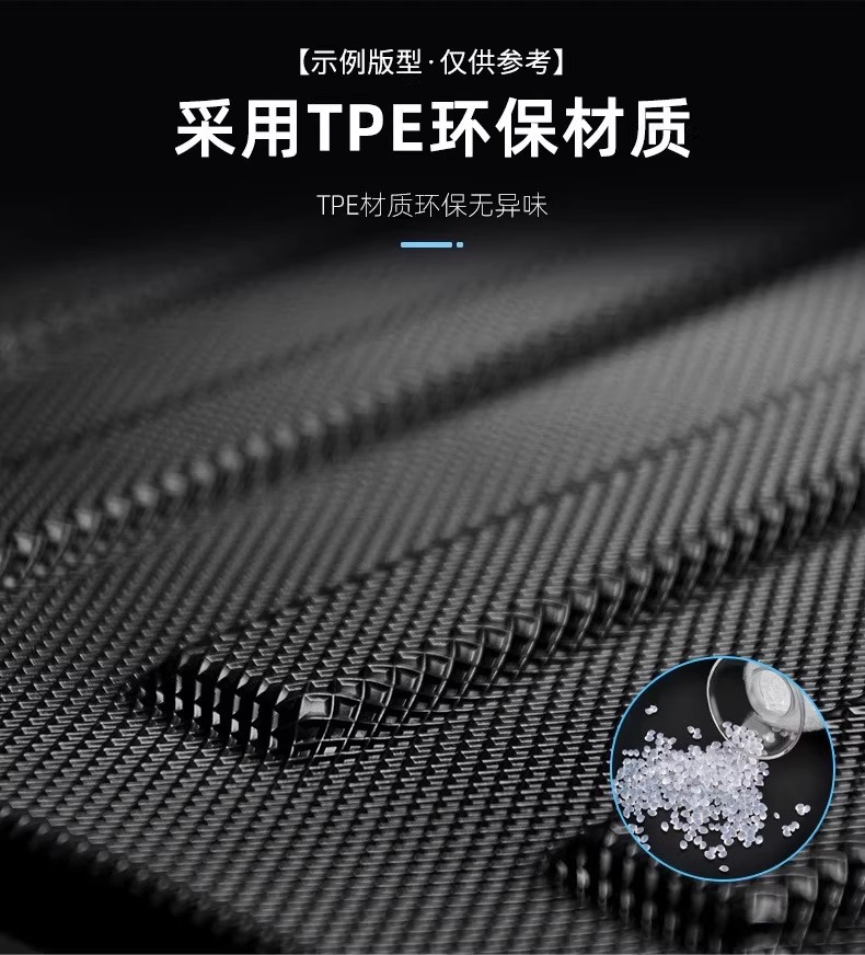 Suitable for 2024 Land Rover Defender 110 Right-Hand Drive Car Tpe Environmentally Friendly Waterproof Odor-Free Wear-Resistant Car Floor Mats