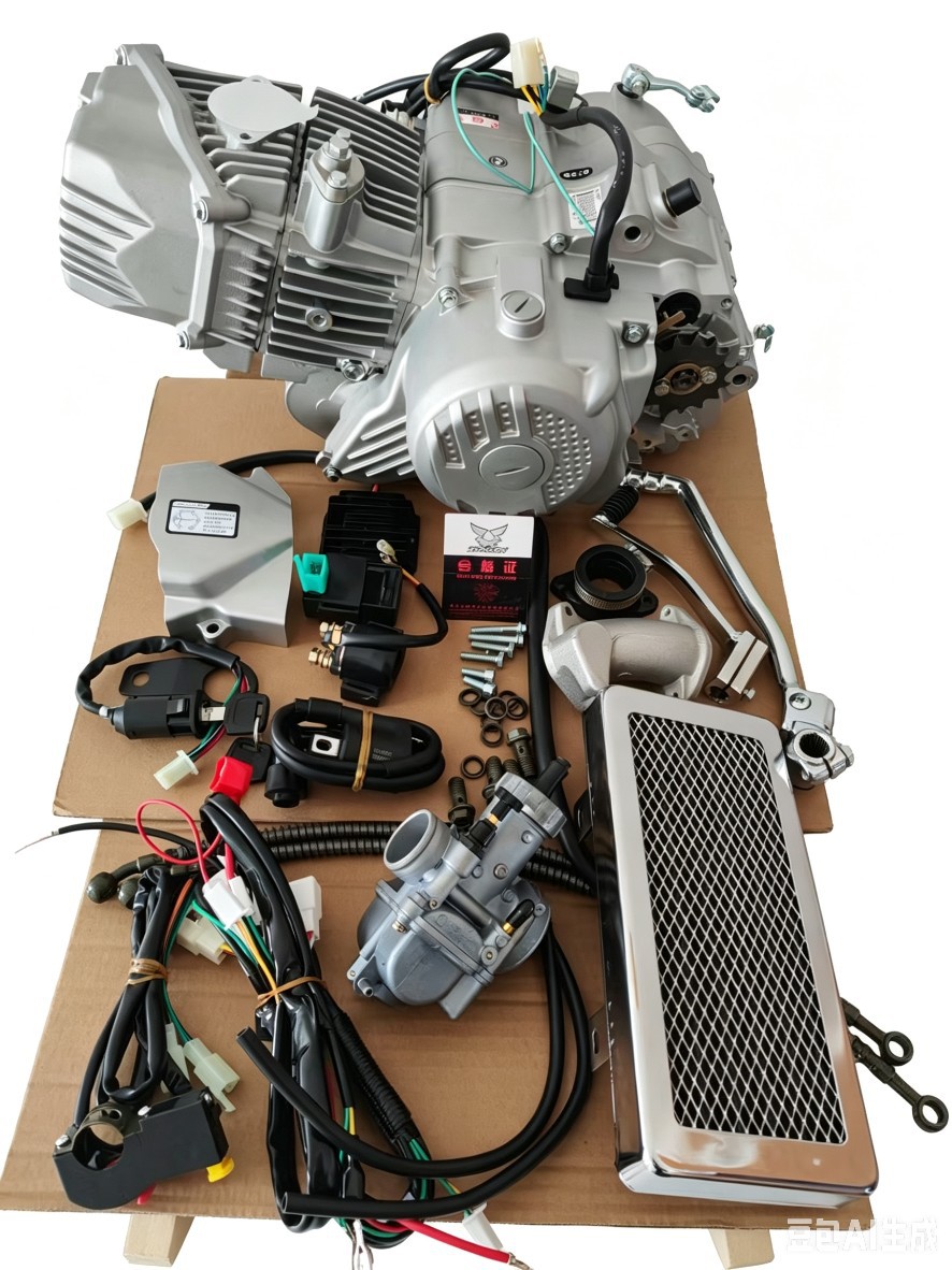 Off-road motorcycle Zongshen W212CC non-asbestos aluminum cylinder engine