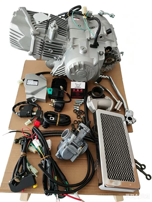 Off-road motorcycle Zongshen W212CC non-asbestos aluminum cylinder engine (Motorcycle engine and accessories)
