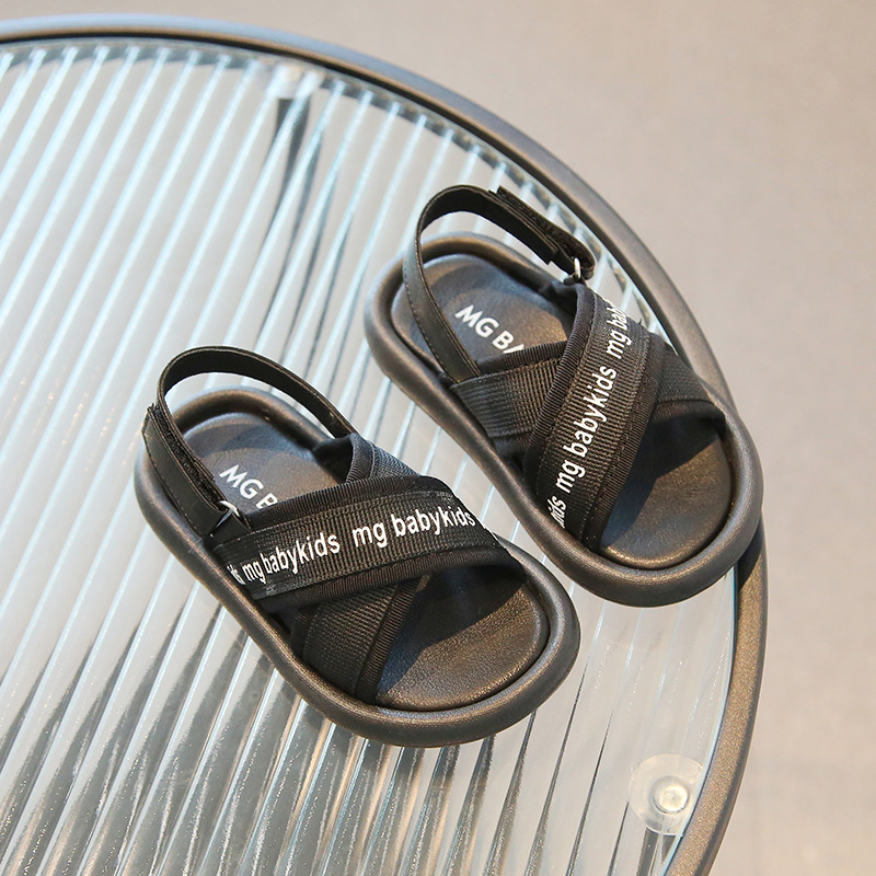 Dětské sandály pro volný čas a k vodě se suchým zipem_voghion.com