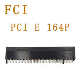 加高显卡插槽PCIE 164P 16X DIP带柱定位加高槽10061913-101PLF