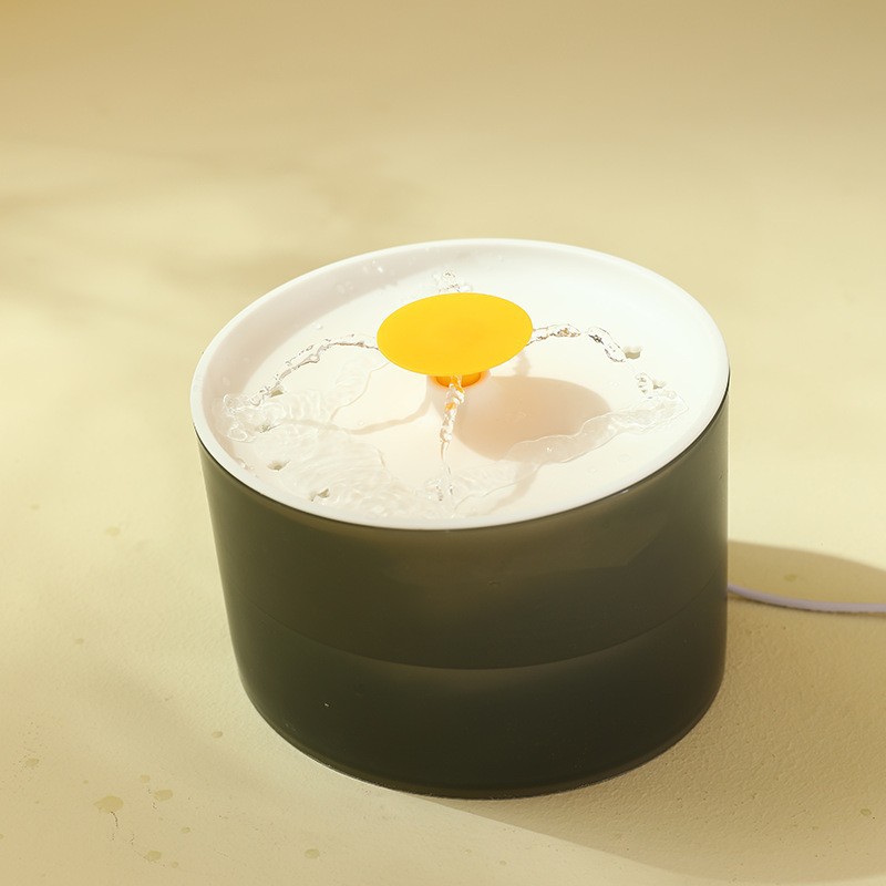 Gato automático dispensador de agua móvil dispensador de agua de bucle mudo filtro alimentador de agua de perro suministros de mascotas