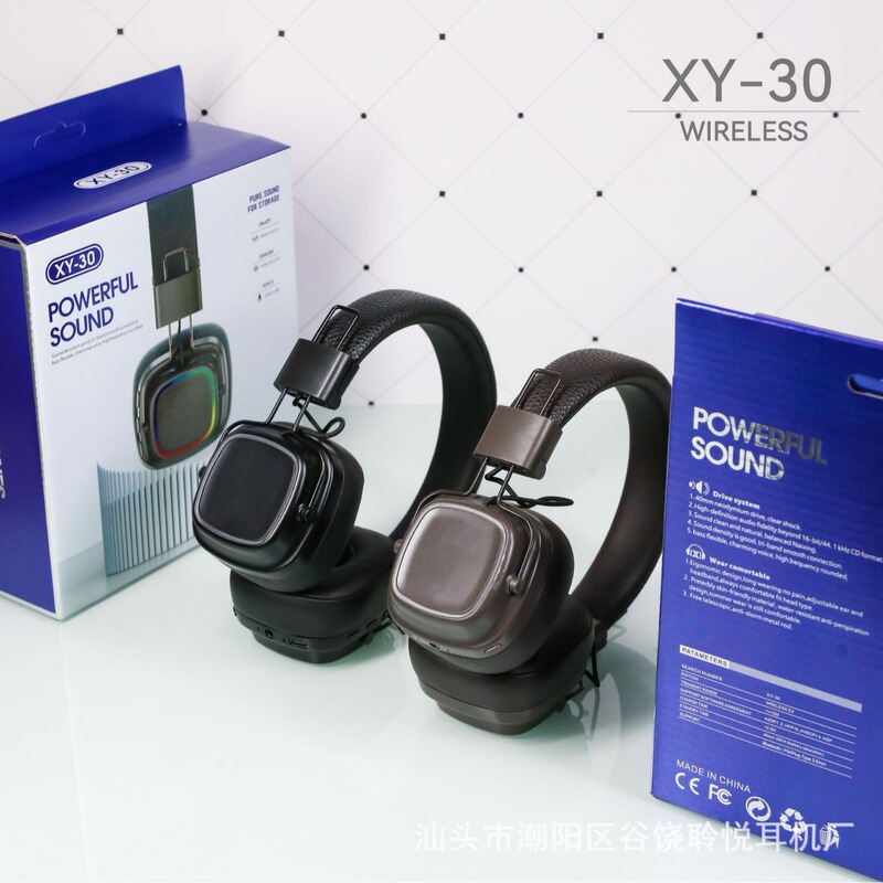 Cross-Border Best-Selling Major Iv Luminous Head-Mounted Bluetooth Headset Marshall Wireless Headset Type-C Port