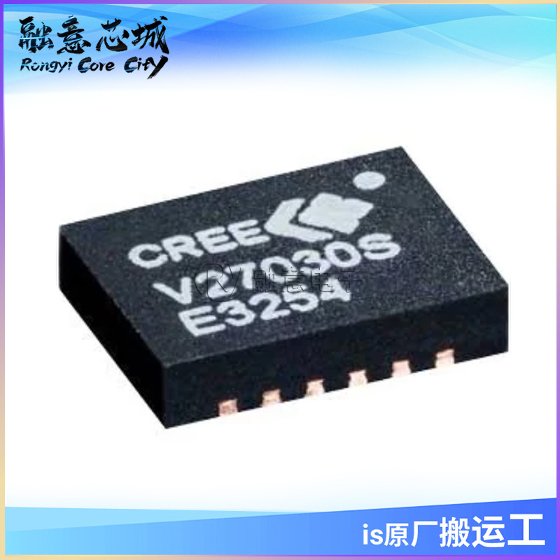 CGHV27030S 30 watts; DC -6.0 GHz; gallium nitride Wolfspeed CGHV27030S 30 watts; DC -6.0 GHz; gallium nitride Wolfspeed
