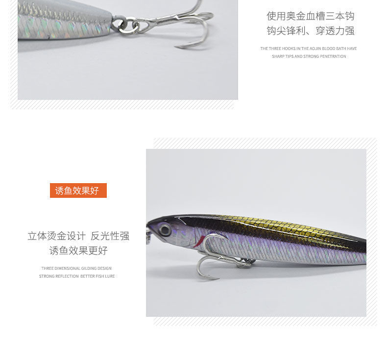 Shallow Diving Minnow Lures Sinking Hard Baits Fresh Water Bass Swimbait Tackle Gear