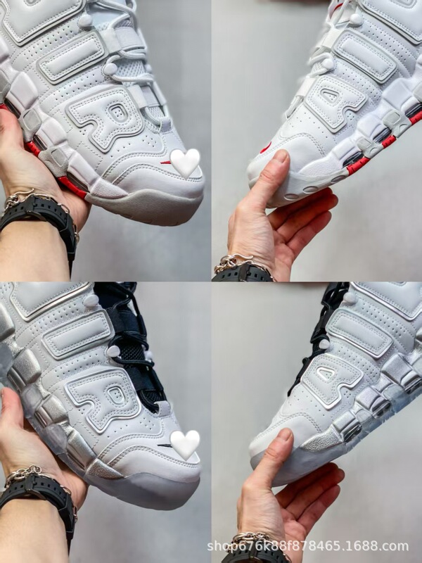 Company-Level Wmns Air More Uptempo Pippen First-Generation Series Classic Versatile Casual Basketball Shoes