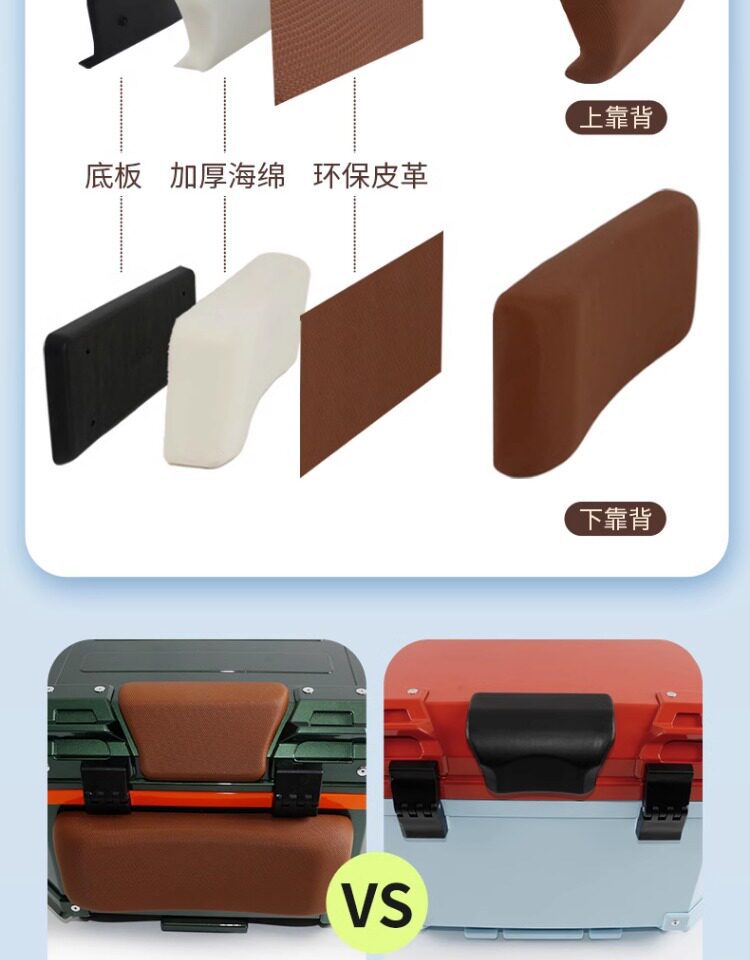 Wanlihao electric vehicle rear trunk, universal non-aluminum alloy large-capacity storage box for Niu NXt motorcycles