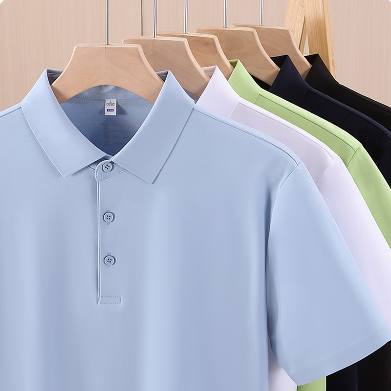 100 polo de negocios antibacteriano y resistente a los rayos UV mercerizado de doble cara