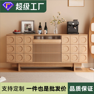 Log Style Solid Wood Bucket Cabinet Middle Ancient Bucket Cabinet Vintage Bedroom Storage Cabinet Cabinet Sideboard Cabinet Living Room Wall Entrance Cabinet