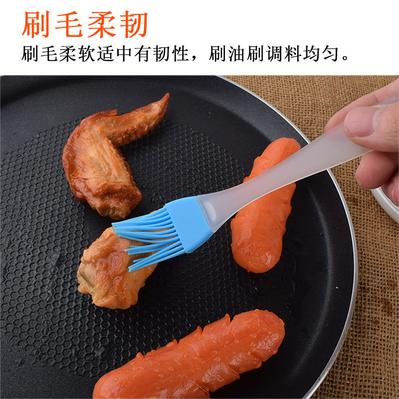 包装付きシリコンブラシソースブラシクリームブラシケーキベーキングキッチンシリコーンブラシbbqバーベキューブラシ|undefined