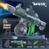 M416 [Transparent Green] Flashing Lights + Full Stroke Linkage + Ultra-High-Speed Retrieval