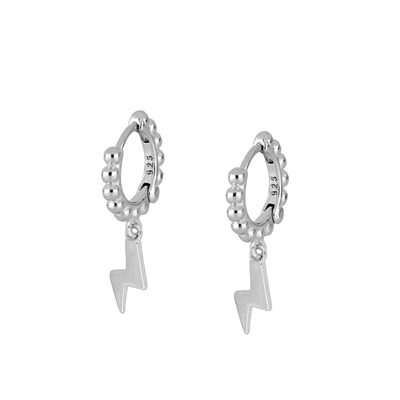 Women'S Gender New Style Copper Gold Plated Inlaid Zircon Lighting Pendant Earrings