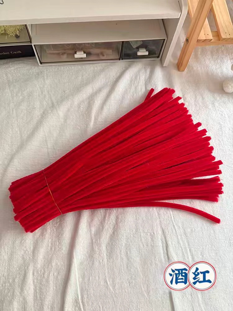 Fábrica de fuente de bobinado 8MM ultra-tight barra de torsión de cifrado gruesa más banda de pelusa al por mayor niños puzzle artesanal diy