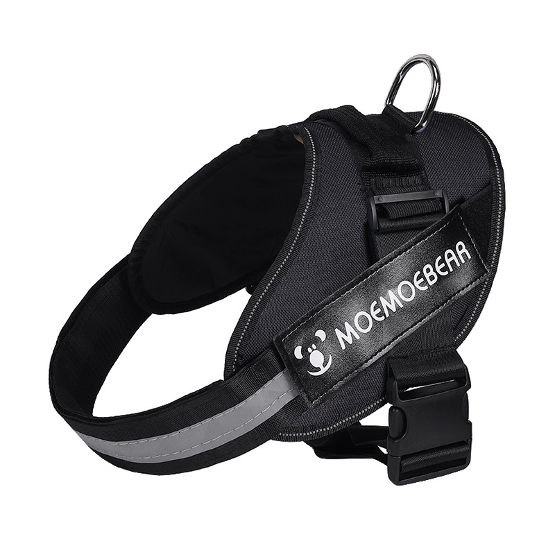 Fábrica de suministros para mascotas a prueba de explosiones K9 correa para el pecho para mascotas chaleco mediano y grande correa para el pecho de la cuerda de tracción del perro al por mayor