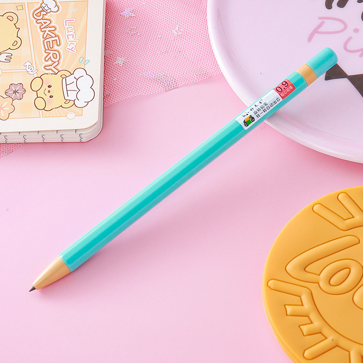 Hao Lai Xing Smart Pencil Escritura sin pelar constantemente Pencil de actividad Papelería creativa Estudiante Escritura Dibujo Pencil giratorio