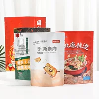Повседневные пластиковые пакеты для упаковки пищевых продуктов, самозапечатывающиеся пакеты из алюминиевой фольги, индивидуальные композитные пластиковые вакуумные пакеты оптом
