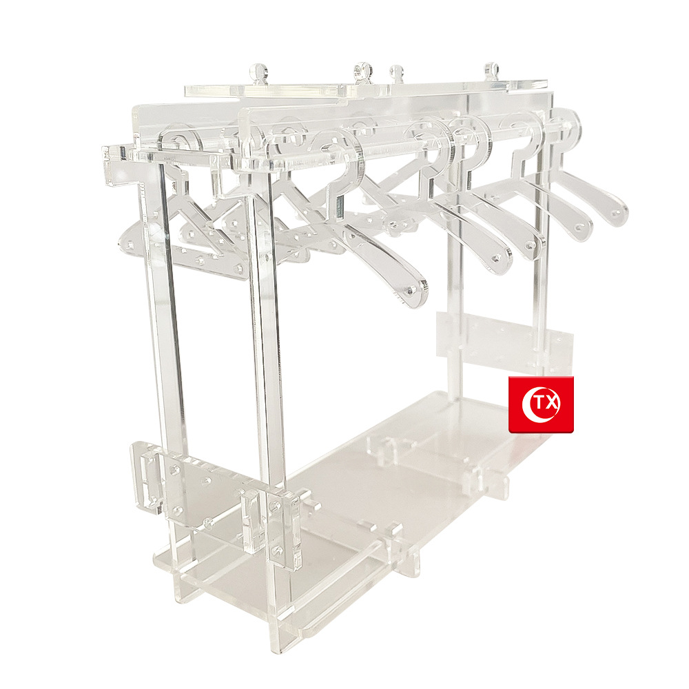 版权透明耳环耳钉收纳架 欧美流行亚克力耳环项链饰品展示架