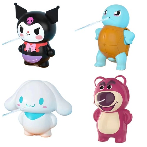 Summer Koromii Cinnamon Dog Water Gun Water Play Toy Beach Outdoor Children Kindergarten Water Play Toy Wholesale