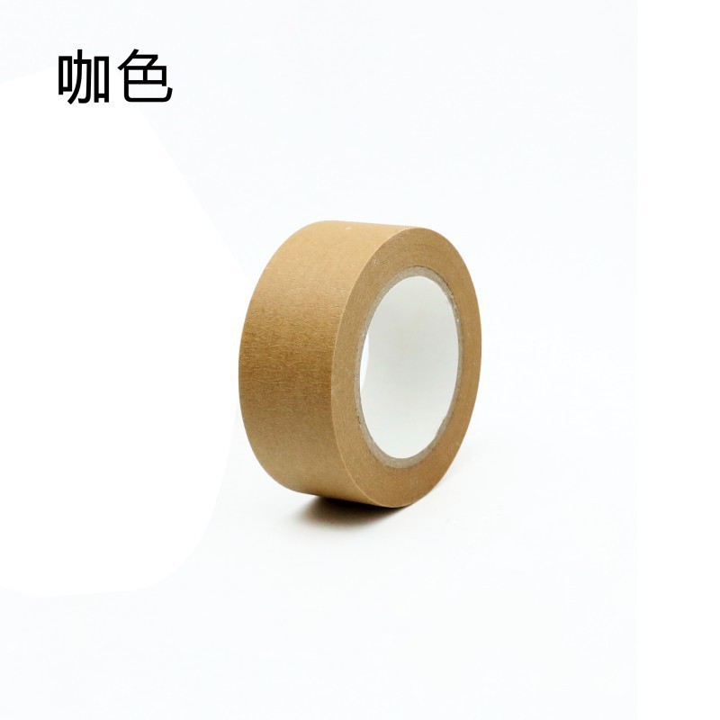 跨境50米彩色美纹纸胶带 蓝绿粉红紫色美纹纸不留胶加宽强粘胶带|undefined