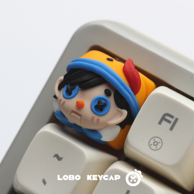 Mechanical Keyboard Personality Keycaps Keyboard Keycaps Creative Gift Cute Keycaps Puppet Keycaps