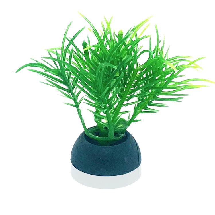 Pecera paisaje simulación plantas acuáticas algas suculentas micro paisaje decoración plástico plantas acuáticas acuario suministros fuente fabricante