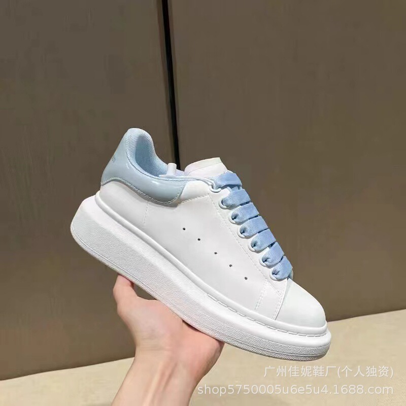 麦昆厚底小白鞋女2025秋季新款休闲百搭松糕鞋真皮情侣增高板鞋男|undefined