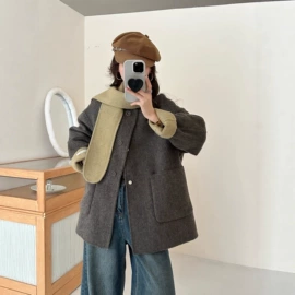 女式毛呢外套;大码毛呢外套